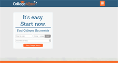Desktop Screenshot of collegeallstar.com